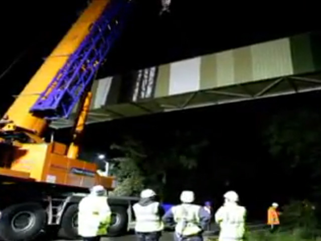 Installation of new Conveyor Bridge at CEMEX U.K.